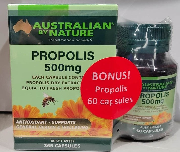 Australian by nature prepolis 500mg 365 viên