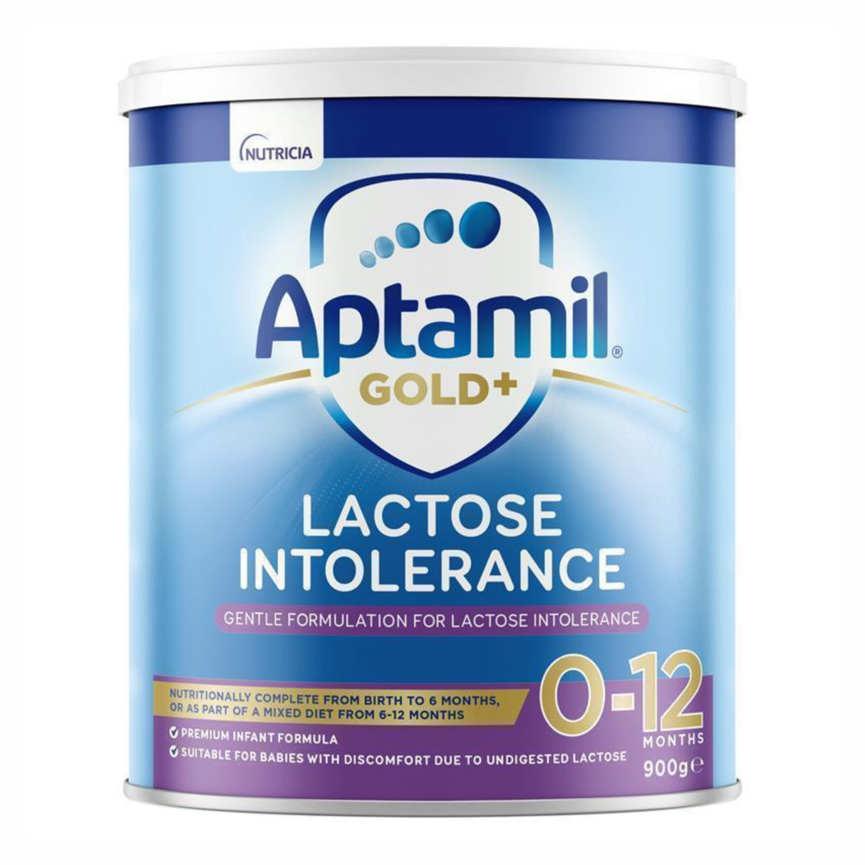 Aptamil Gold+ Lactose Intolerance 0-12 Months 900g