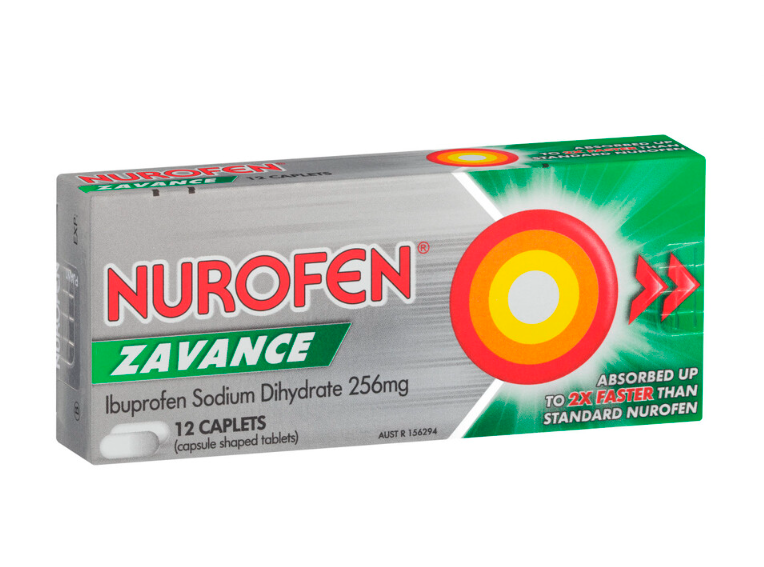 Nurofen Zavance 12 Caplets (EXP: 01/05/2026)