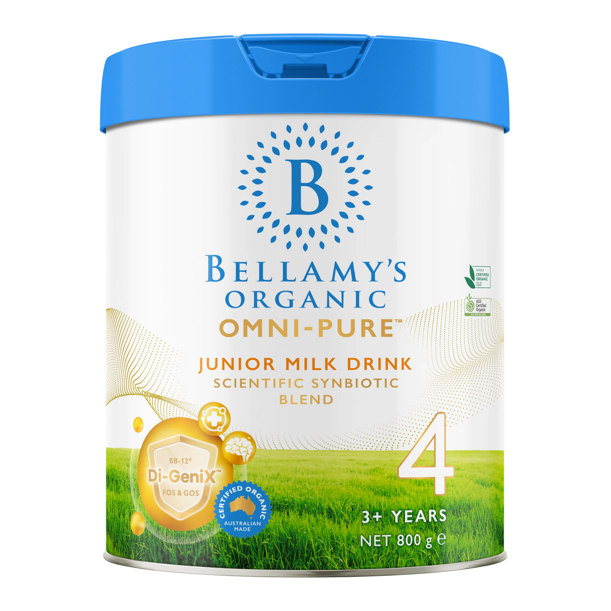 ベラミーズ オーガニック ステップ 4 オムニピュア ジュニアミルクドリンク 800g