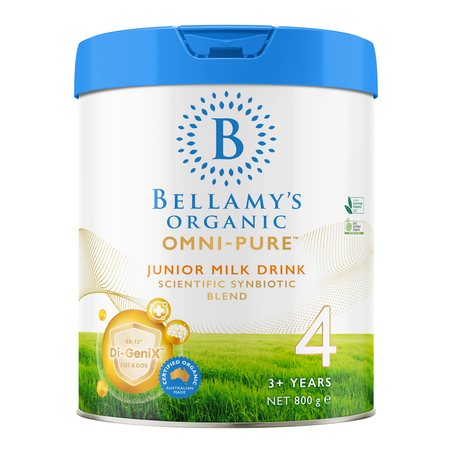 Bellamy's Organic Step 4 Omni-Pure Junior Milk Drink 800g