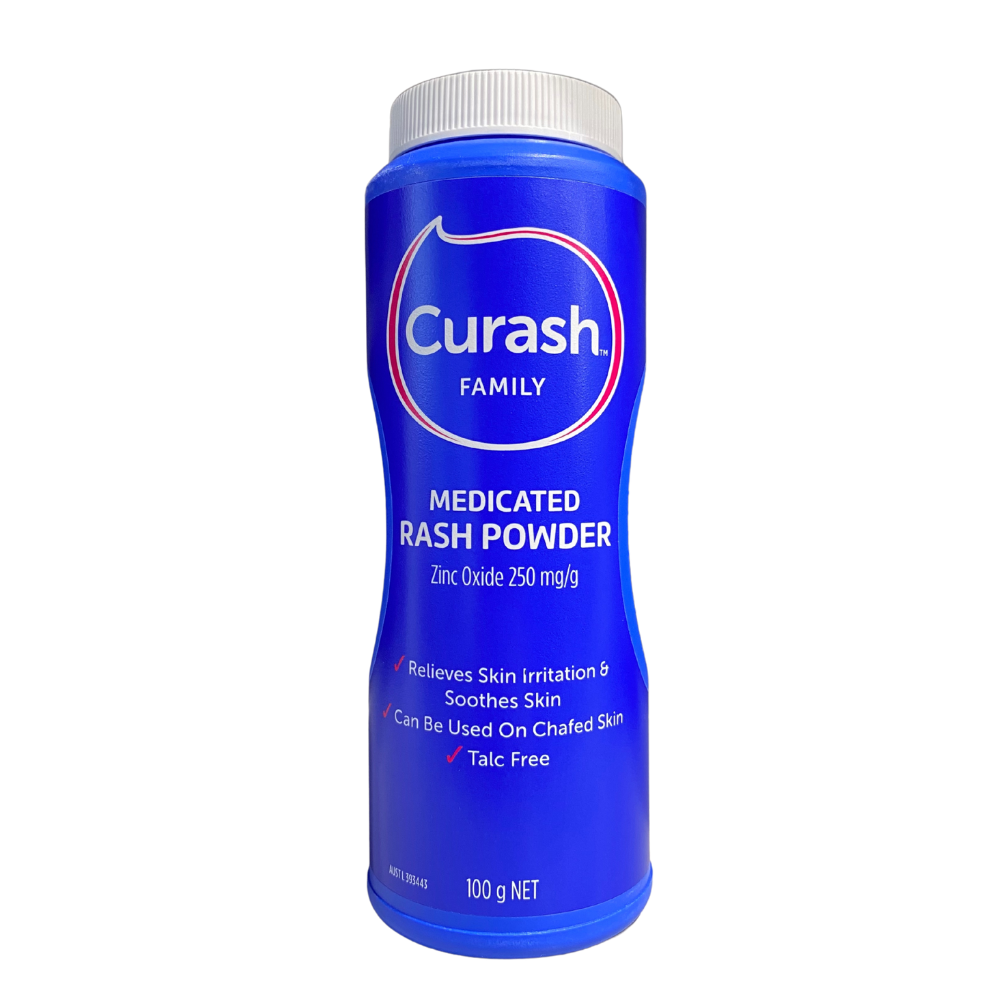 Curash Family Medicated Rash Powder 100g (EXP: 01/08/2026)