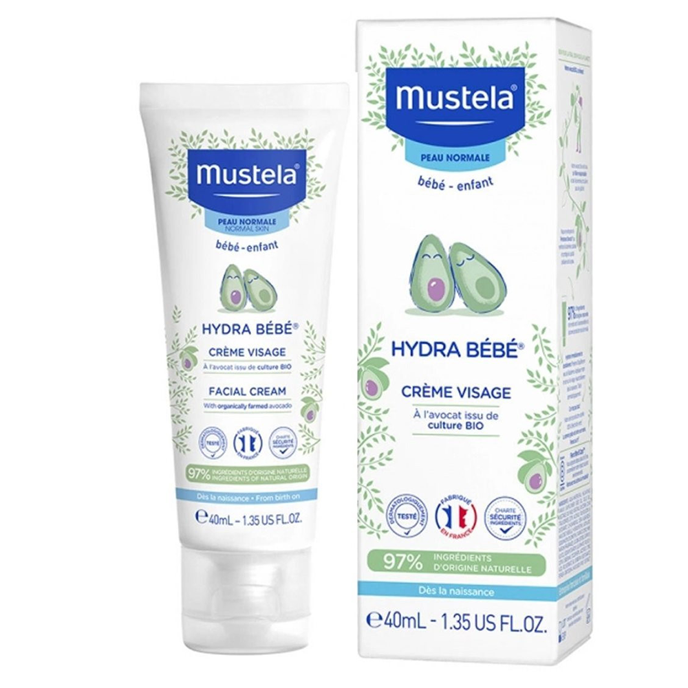 Mustela Hydra-Bebe Facial Cream 40mL
