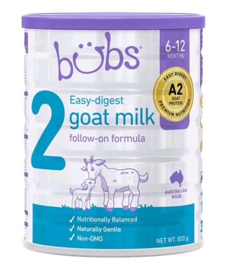 Bubs Goat A2 Follow-On Formula Stage 2 800g