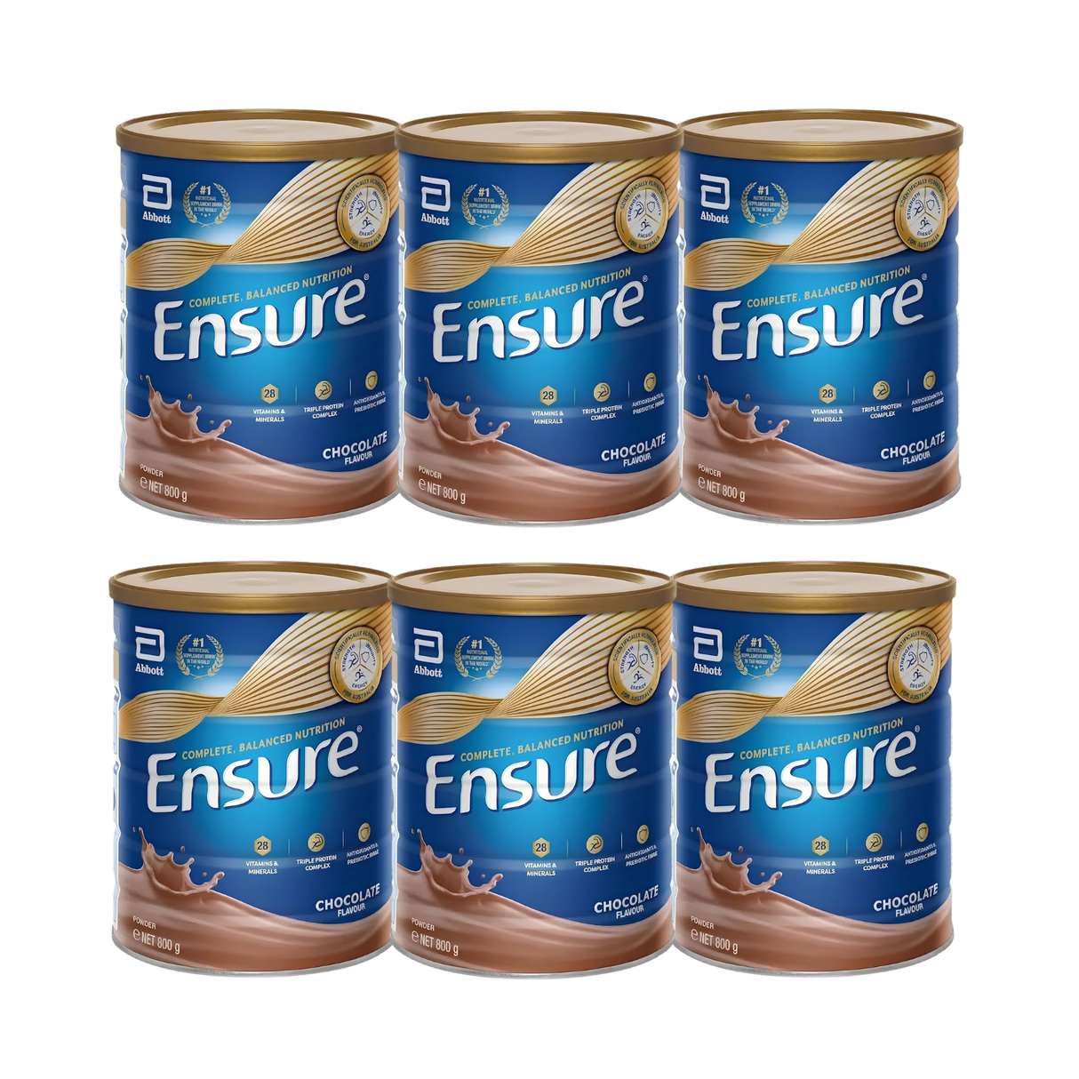 Ensure Bột Sôcôla 800g X 6 BỘ