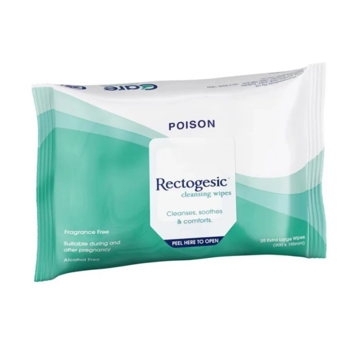 Rectogesic Cleansing  25 Wipes (EXP: 01/11/2026)