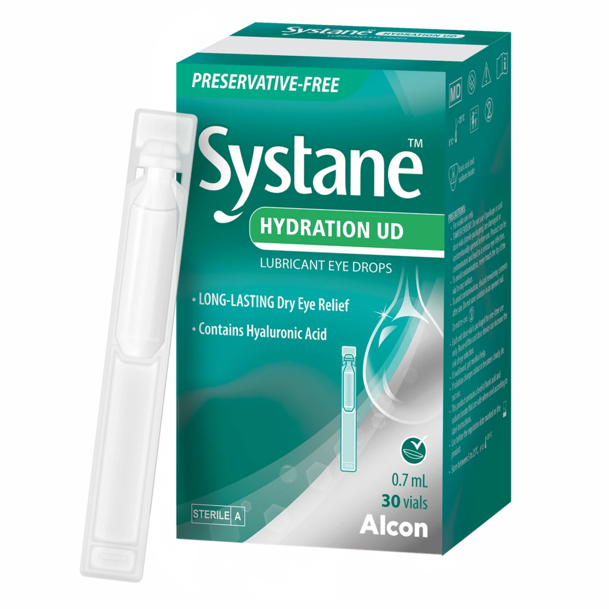 Systane Lubricant ยาหยอดตา Hydration UD 30 แพ็ค x 0.7 มล. (EXP: 31/08/2026)