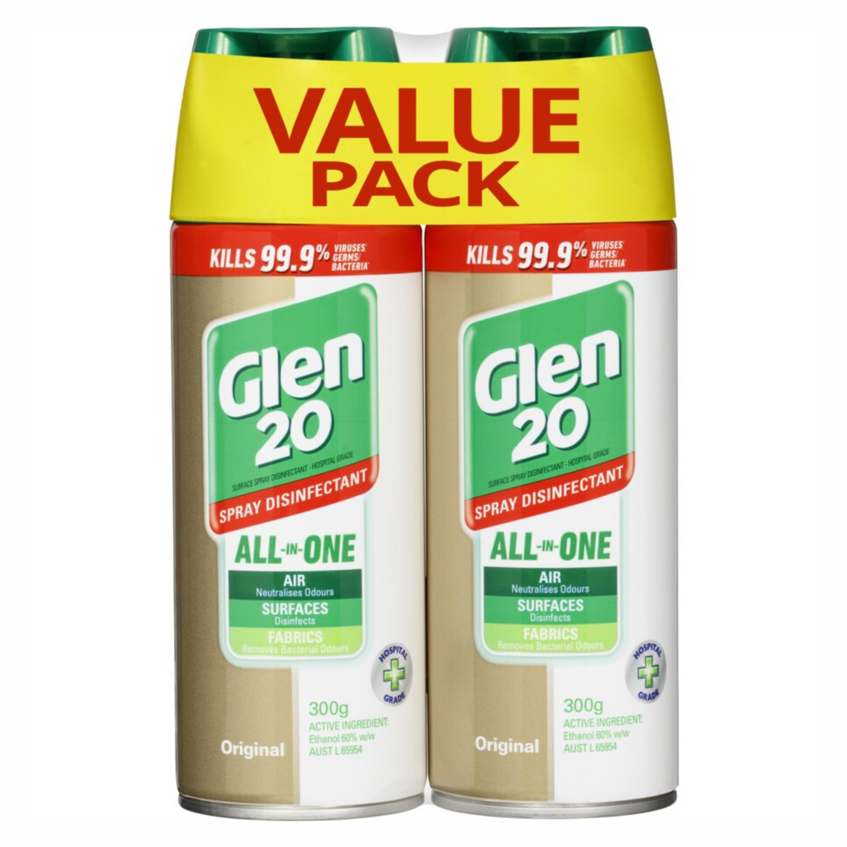 Dettol Glen 20 Gói giá trị 300g x 2 gốc