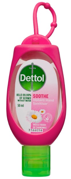 Dettol làm dịu chất khử trùng tay ngay lập tức 50ml