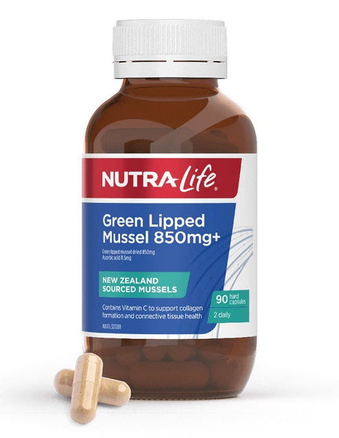 Nutralife GreenリッピングMussel 850mg+ 90カプセル