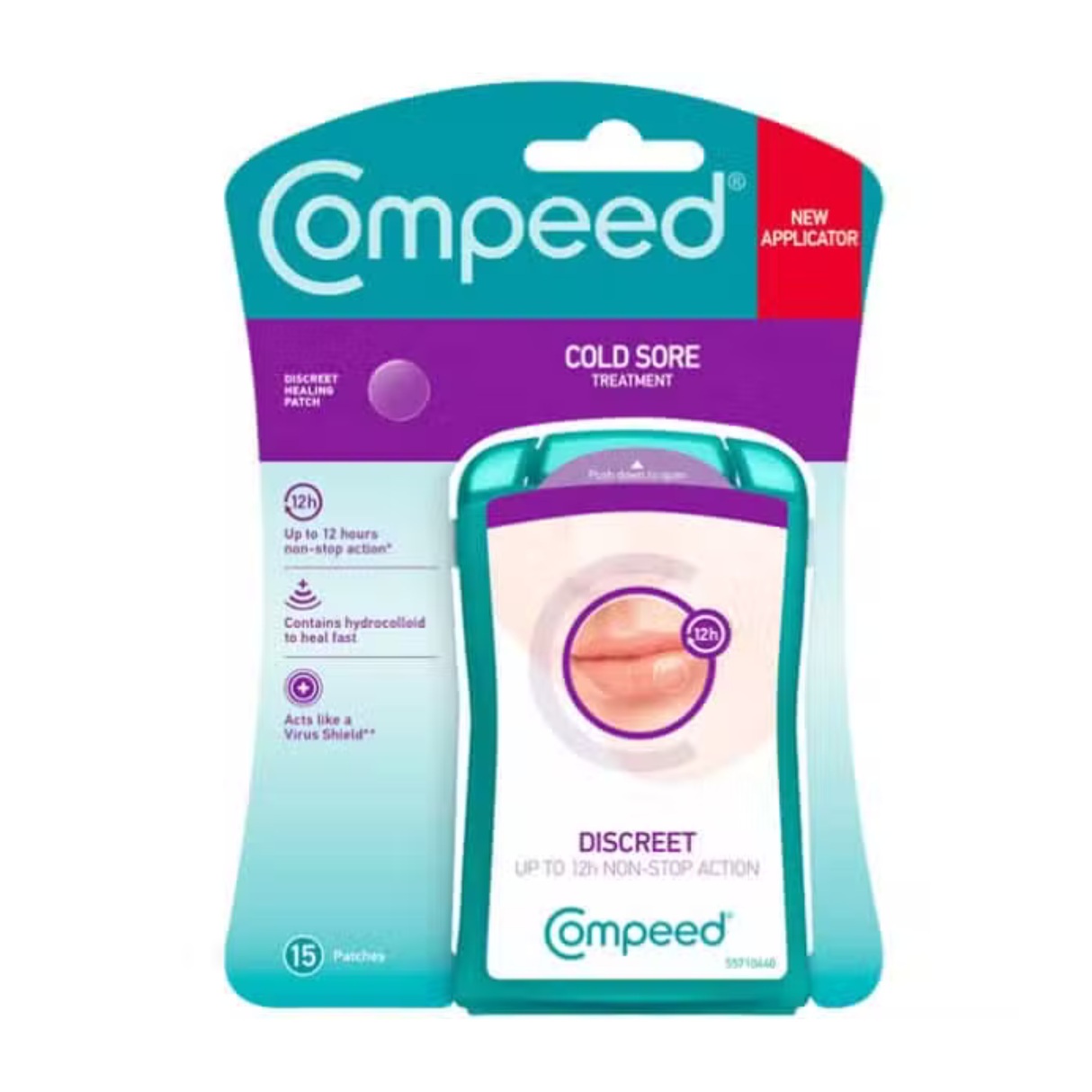 Compeed 口唇ヘルペス 控えめパッチ 15 パック