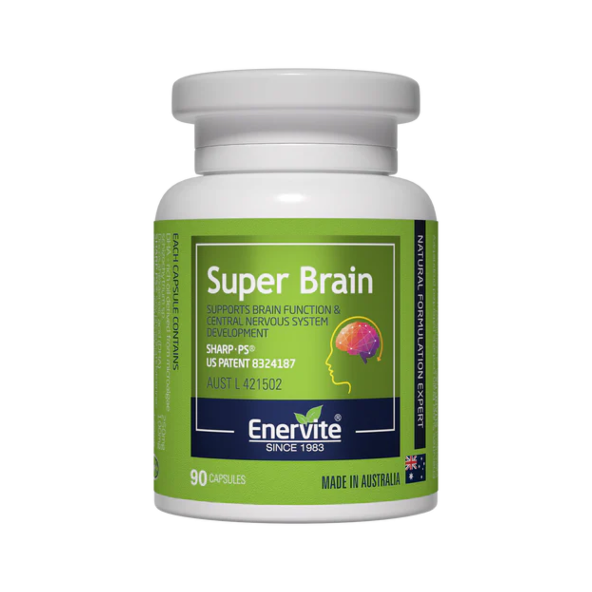 EnerVite Super Brain 90 แคปซูล