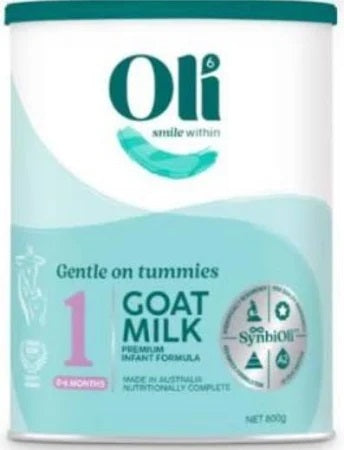 Oli6 Goat Milk Infant Formula SynbiOli Stage 1 0-6 Months 800g (New)