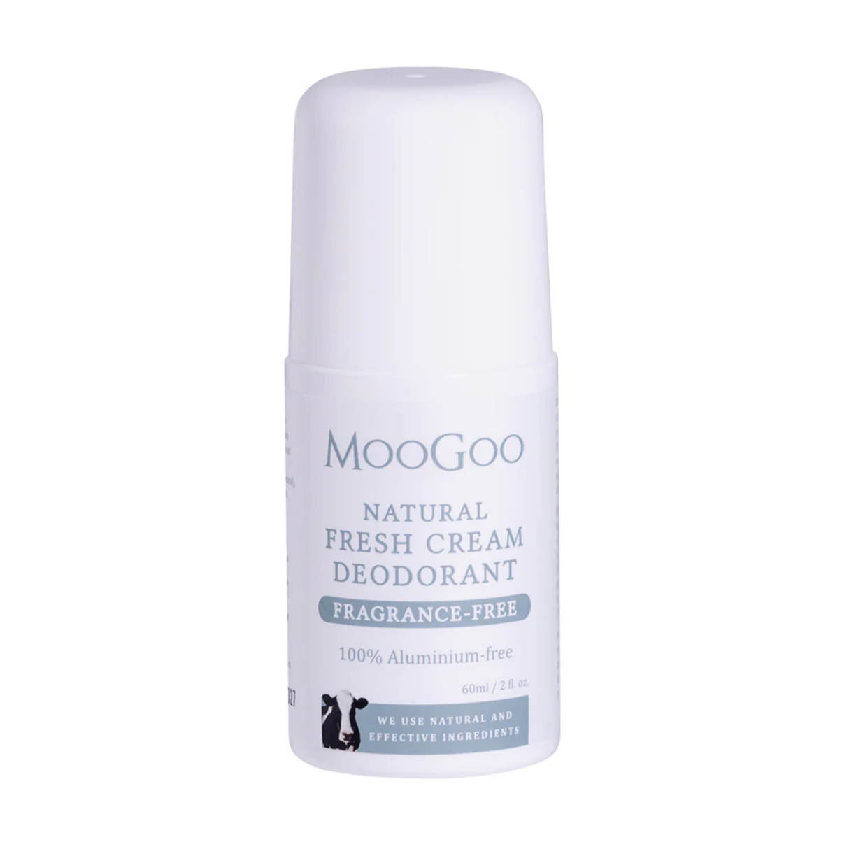 MooGoo Natural Fresh Cream Deodorant Sensitive Fragrance-Free 60mL