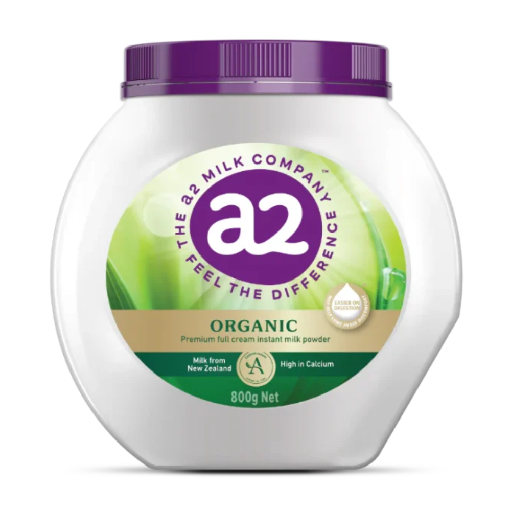 A2 Organic Premium Full Cream Instant Milk Powder 800G