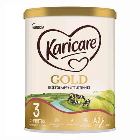 Karicare Gold Plus+ A2蛋白牛奶蹣跚學步的牛奶飲料3 900克