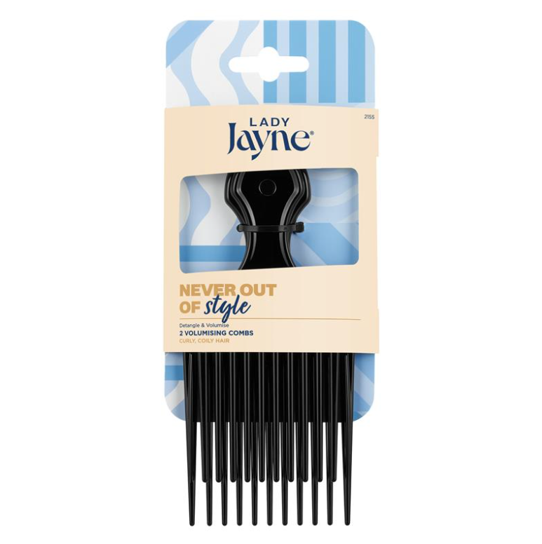 Lady Jayne Volumising Afro Comb 2 Pack