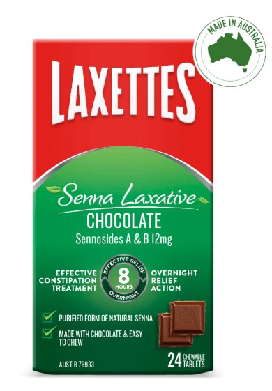 Laxettes senna sô cô la nhuận tràng 24 viên nhai