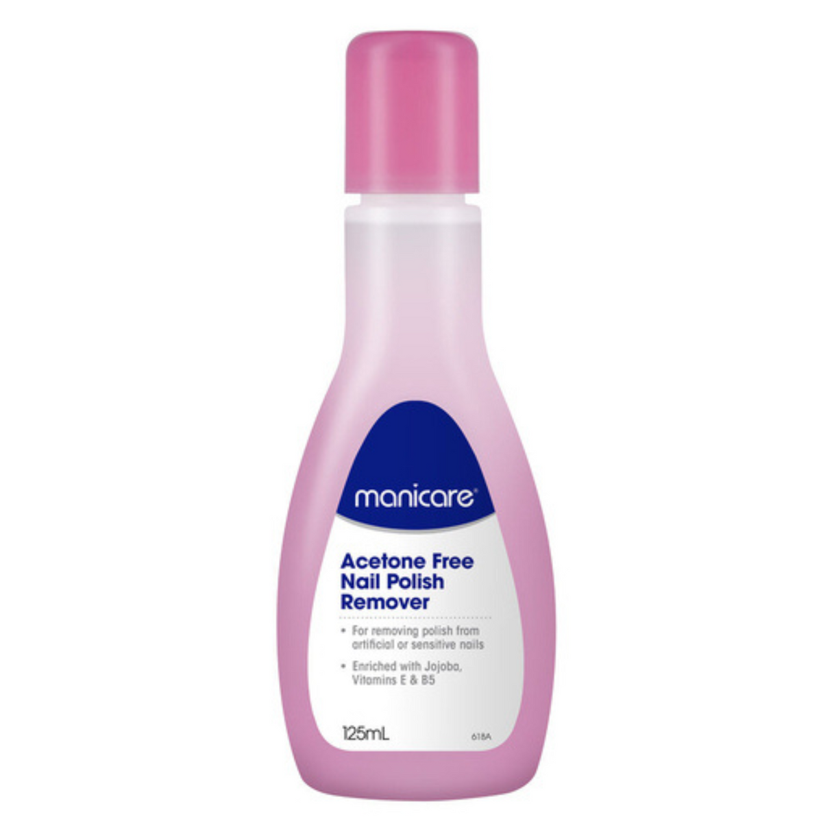 Manicare Acetone Free Nail Polish Remover 125ml