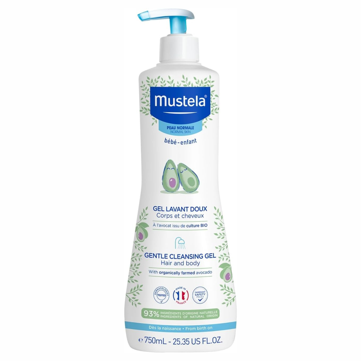 Mustela Gentle Cleansing Gel 750mL