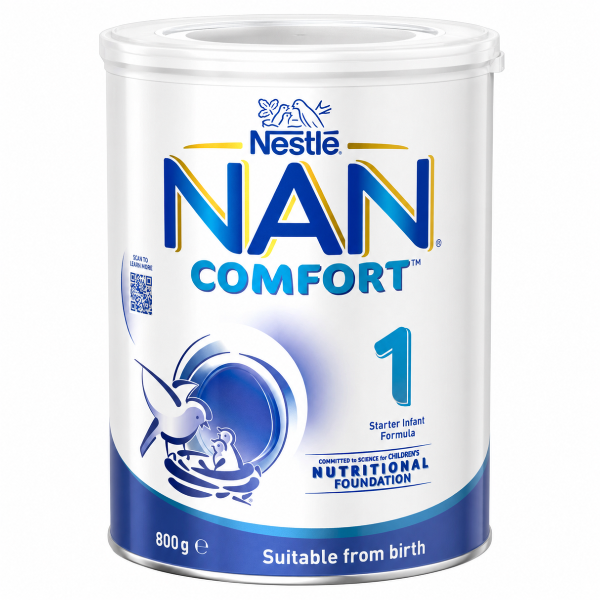 Nestle Nan Comfort Infant Formula Giai đoạn 1 800G