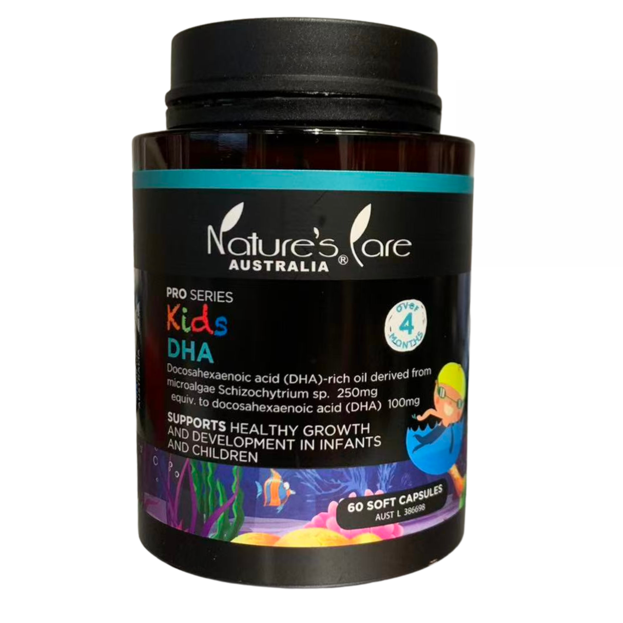 Nature's Care Pro Series Kids DHA 60 Capsules