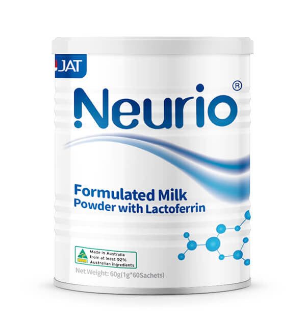 Sữa bột công thức neurio với lactoferrin (trắng) 60g