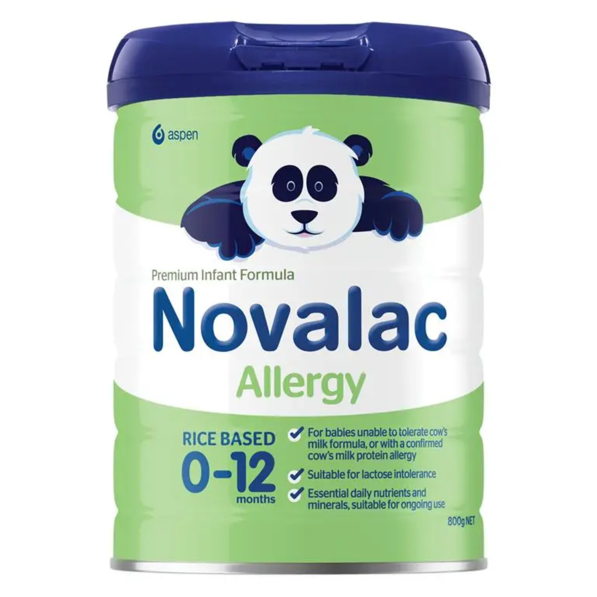 novalac過敏嬰兒配方奶粉米斯基於0-12個月800g