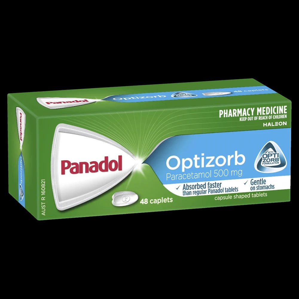 Panadol Optizorb Paracetamol 500 มก. 48 Caplets