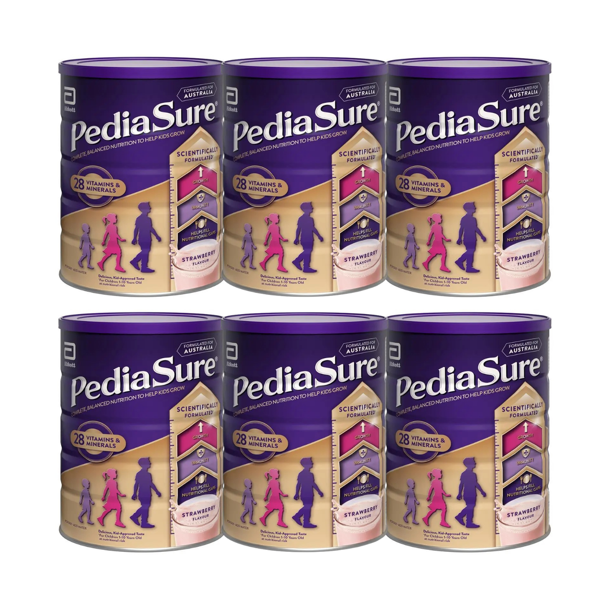 PediaSure Powder Strawberry 850g X 6 BUNDLE
