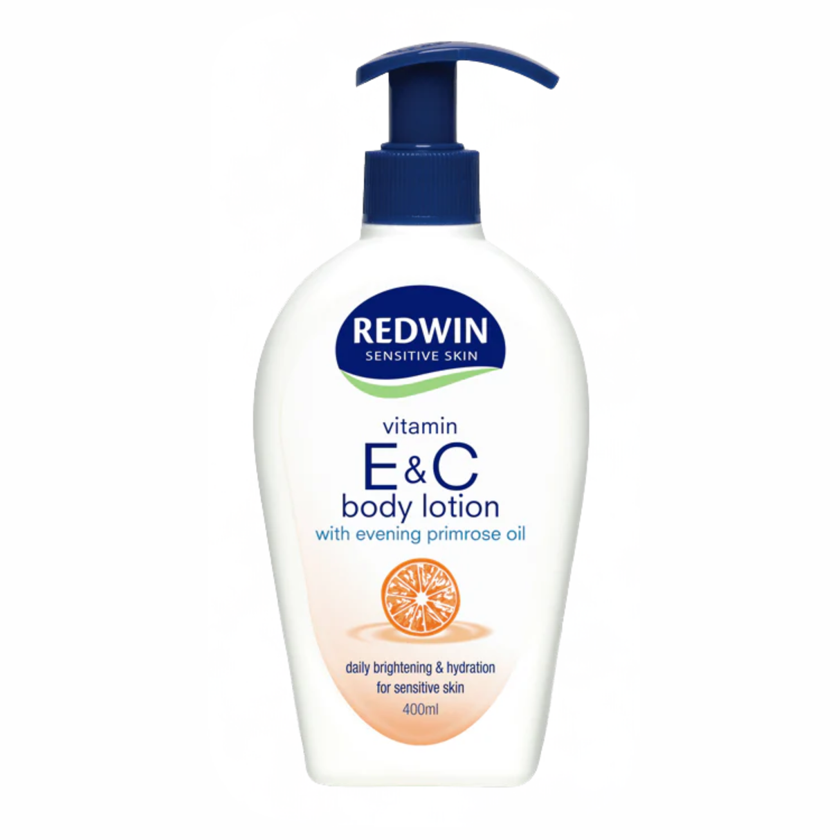 Redwin維生素E＆C身體乳液與晚間小提琴油400ml