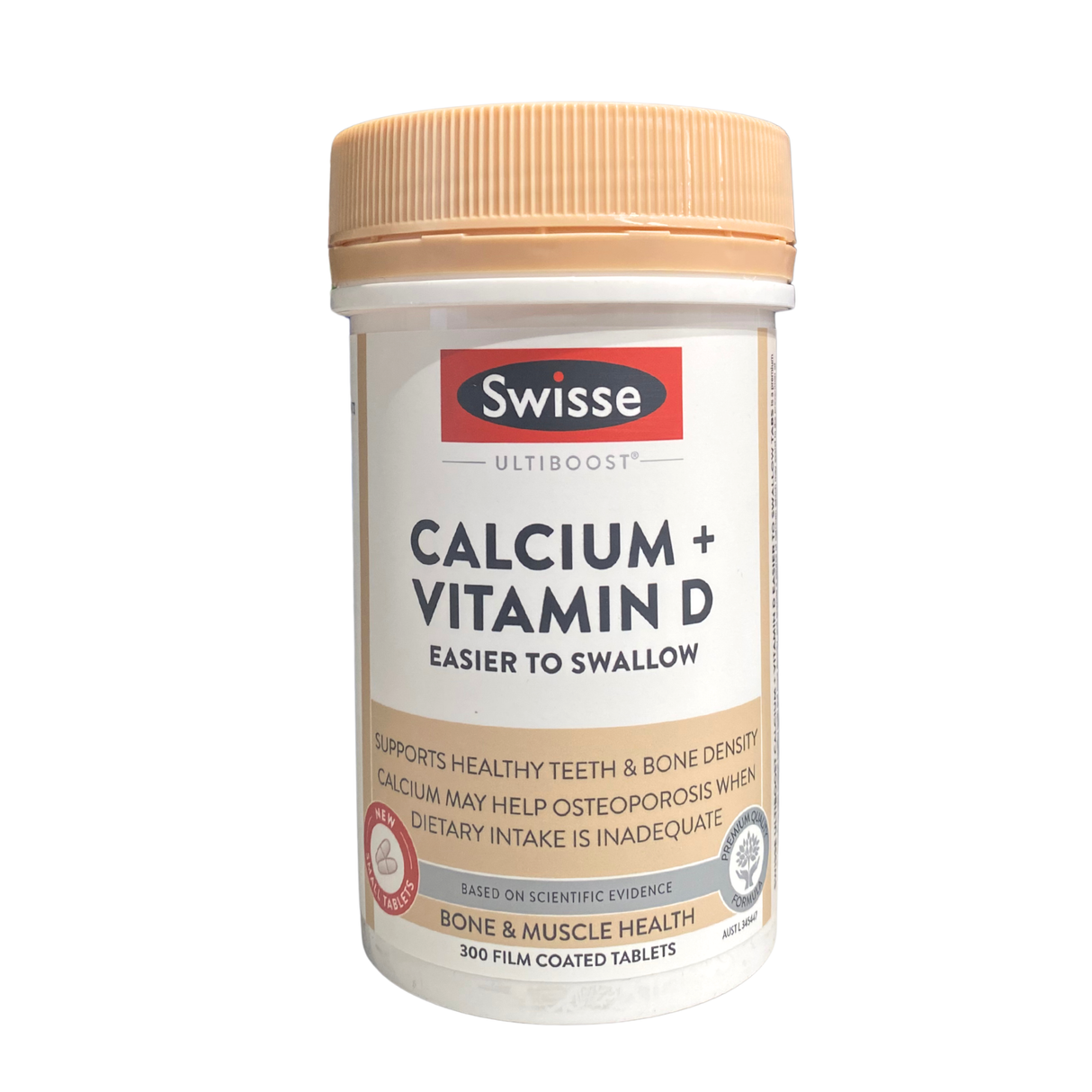 Swisse Ultiboost Canxi + Vitamin D Mini 300 viên