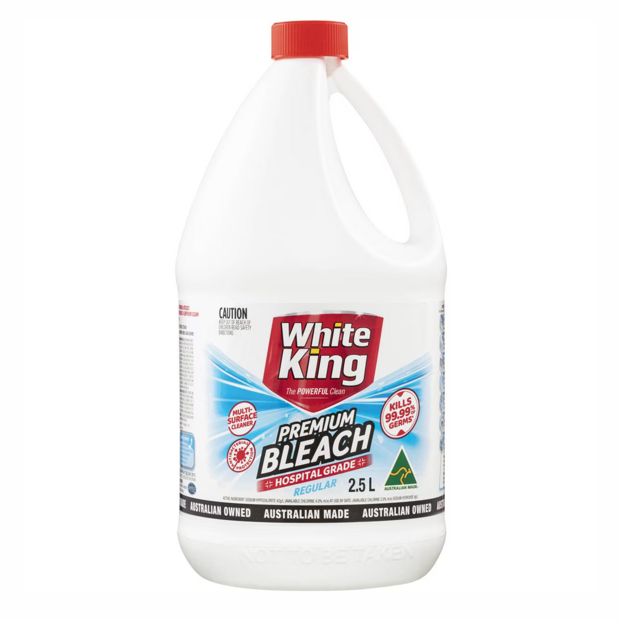 White King Premium Bleach Regular 2.5L