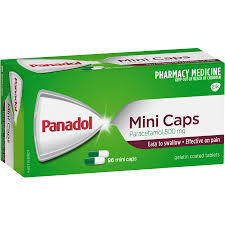 Panadol Mini Mũ paracetamol 500mg 96 viên